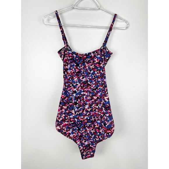NEW ISABEL MARANT Stiza In Multicolored Floral Swimsuit Beach Pool Cruise Summer - Picture 3 of 6